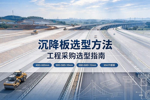 重庆沉降板选择方法