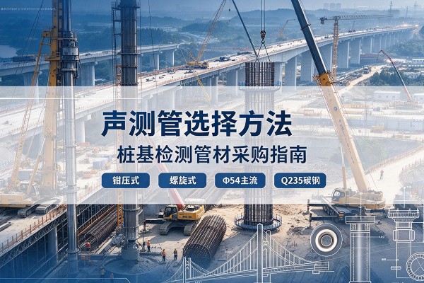 重庆声测管选型标准