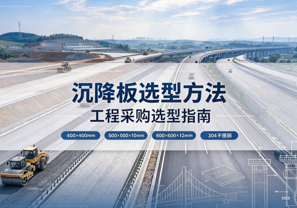 重庆沉降板选择方法