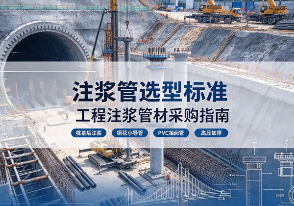 重庆注浆管选型标准